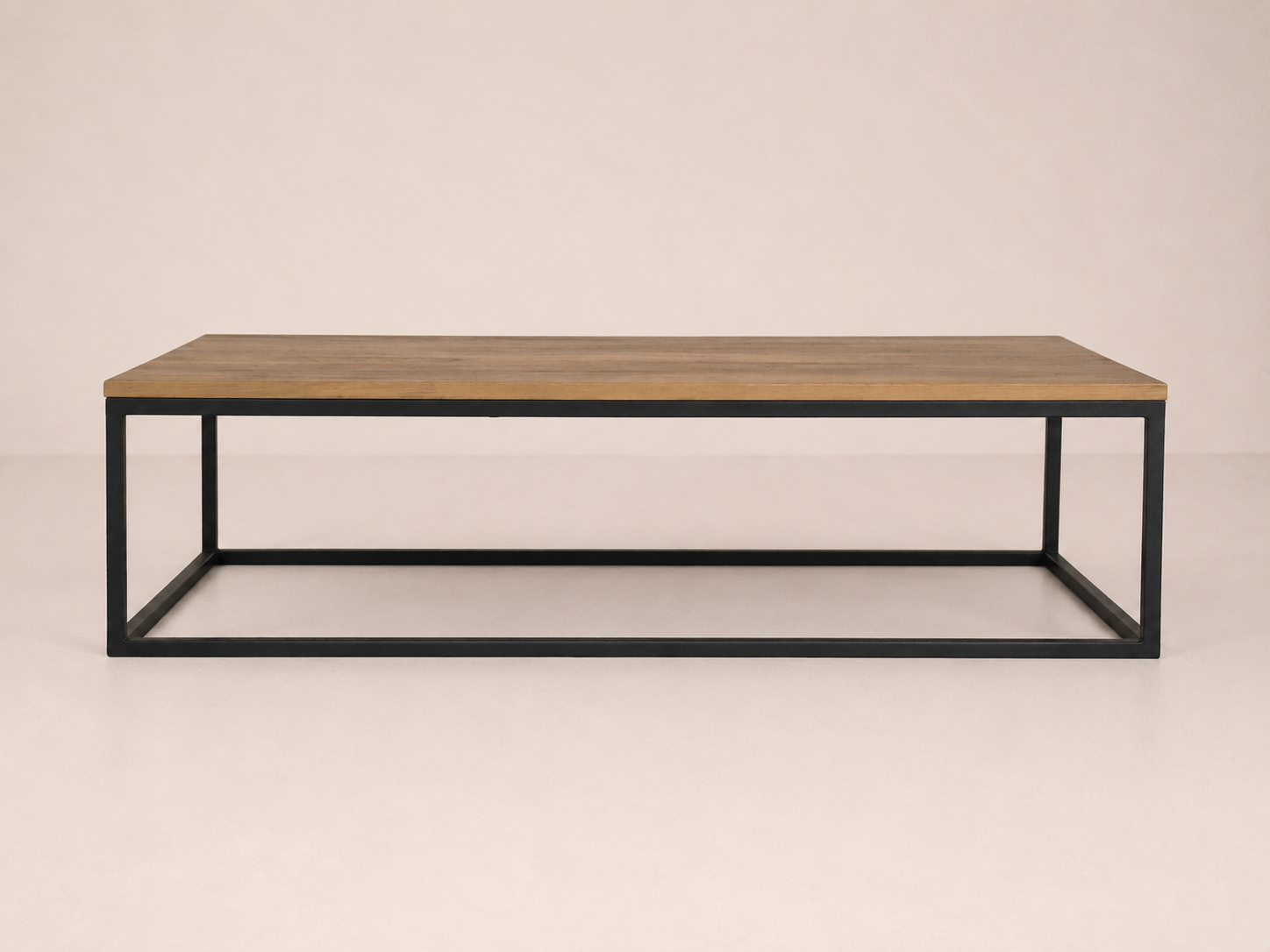 Urban Steel and Oak Coffee Table 1200