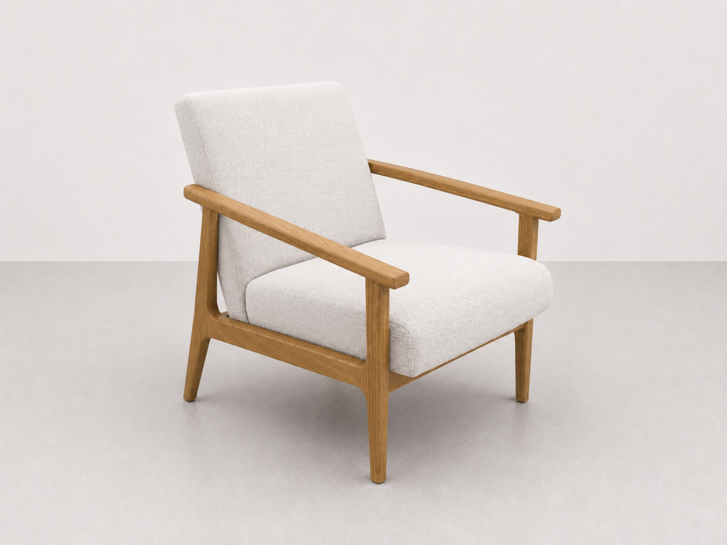 Halo Oak Lounge Chair