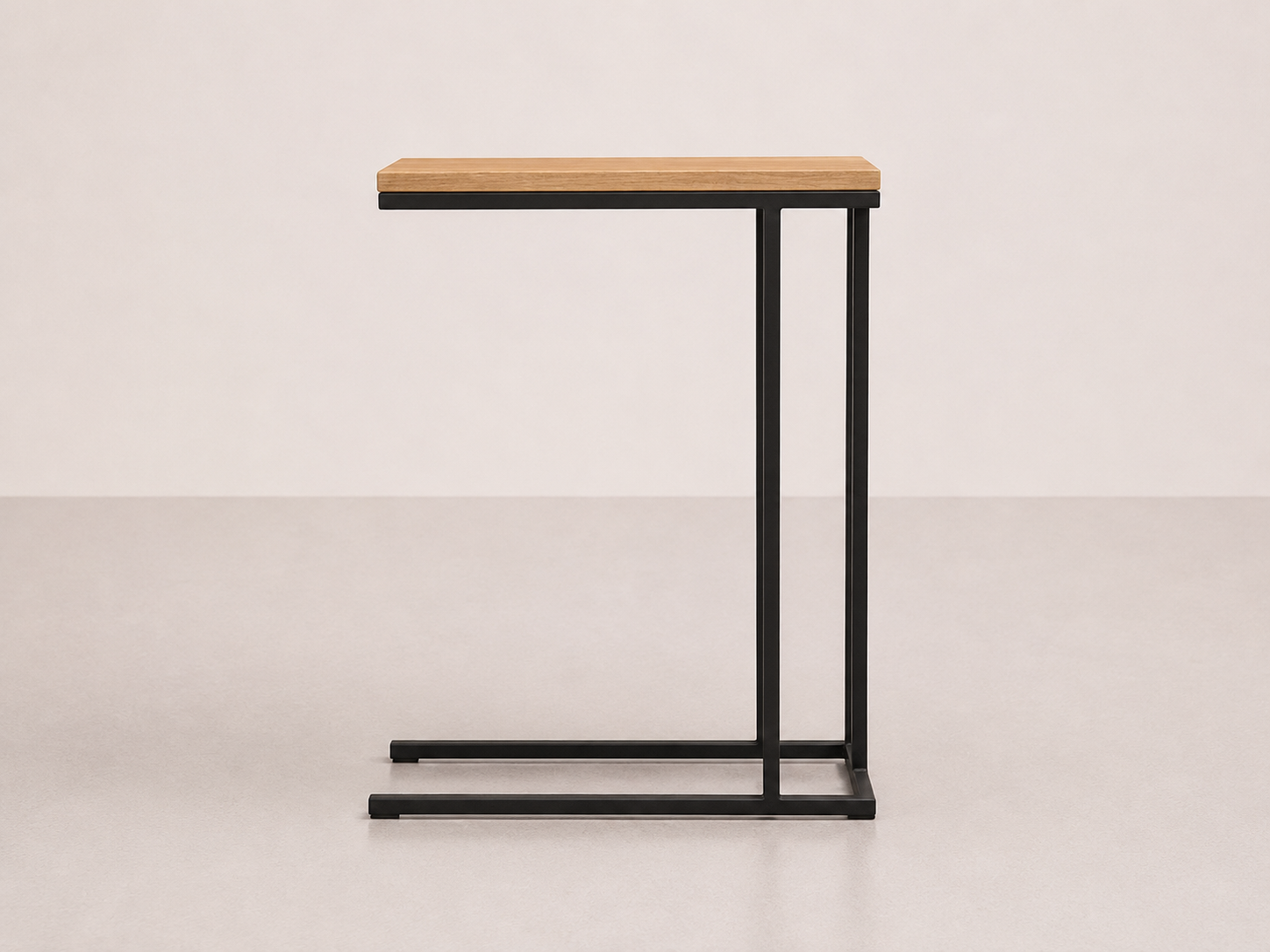 Urban Steel and Oak Laptop Table