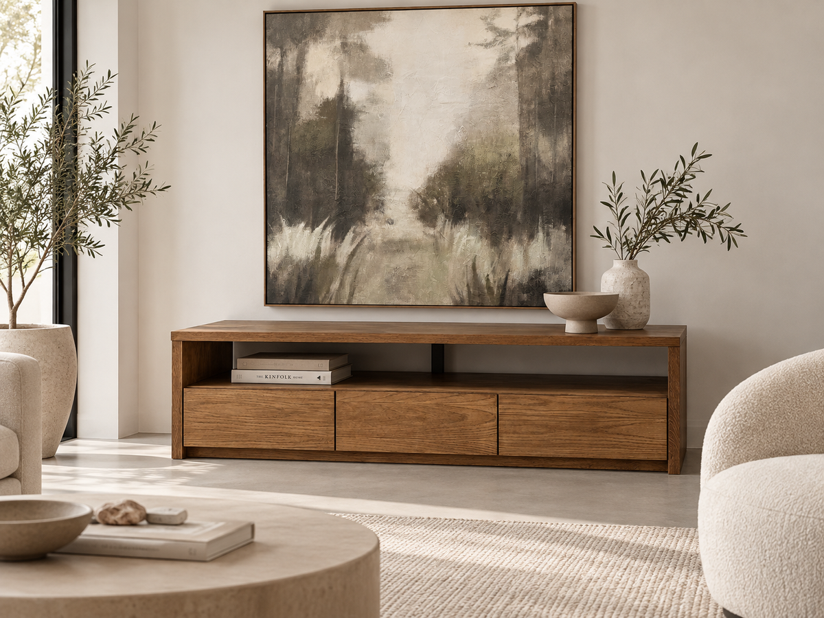 Lyra Media Unit | Brown