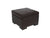 Leather Ottoman with Lid