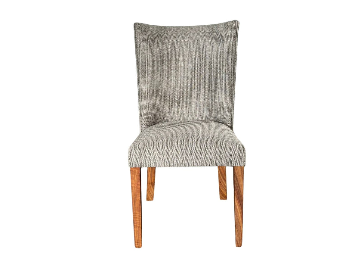 Athens Kiaat Fabric Dining Chair