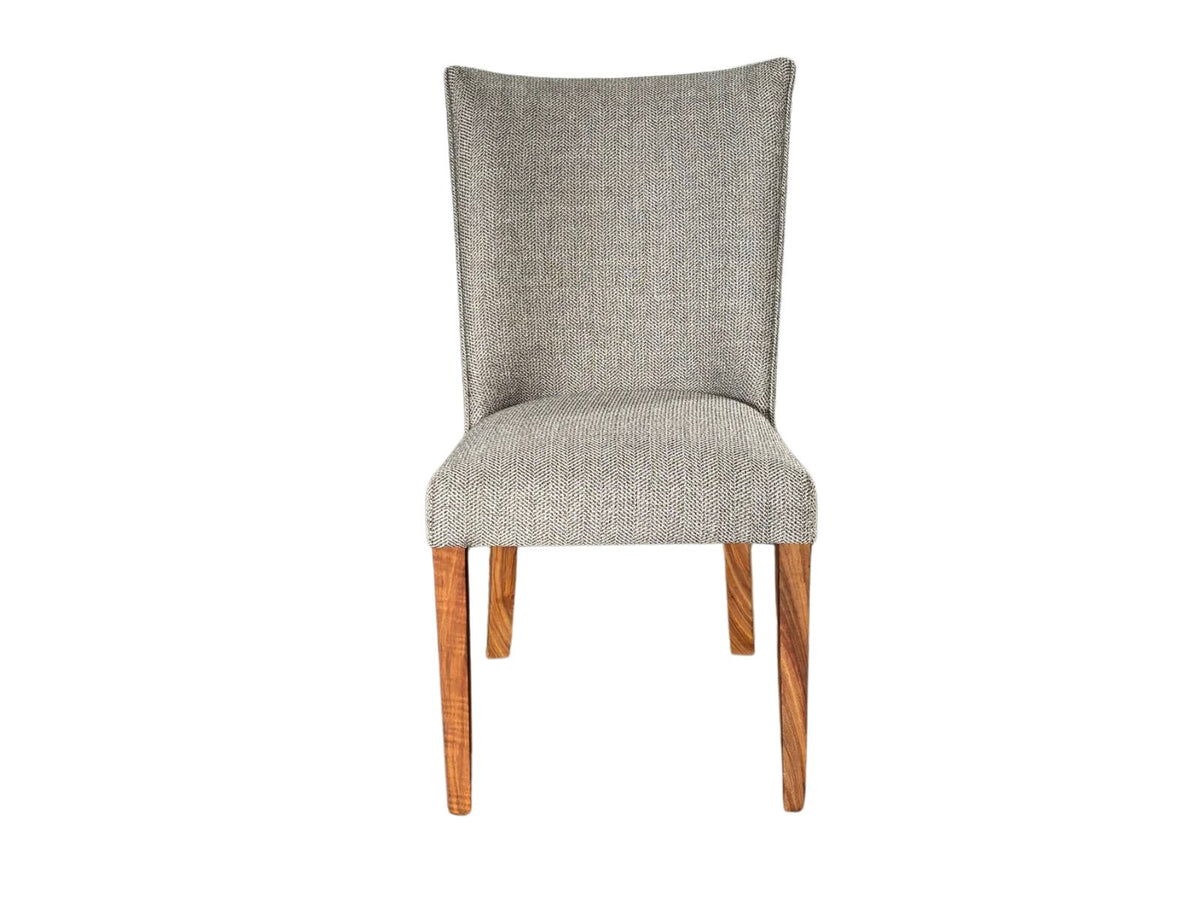 Athens Kiaat Fabric Dining Chair