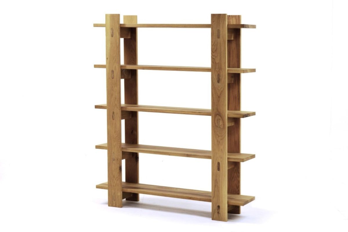 Barnwood Oak Bookshelf