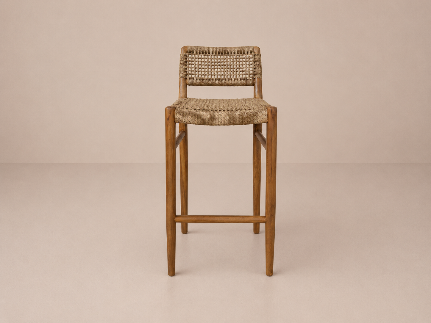 Goa Teak Counter/Bar Chair