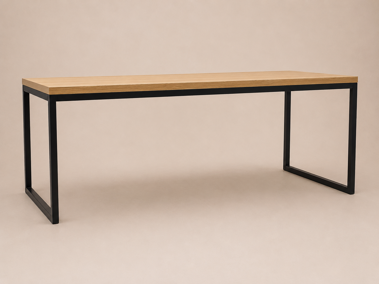 Urban Steel and Oak Coffee Table 1000