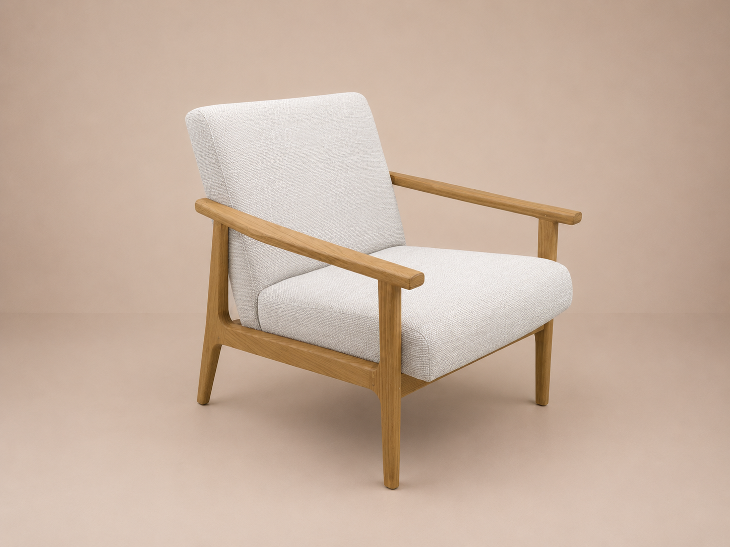 Halo Oak Lounge Chair