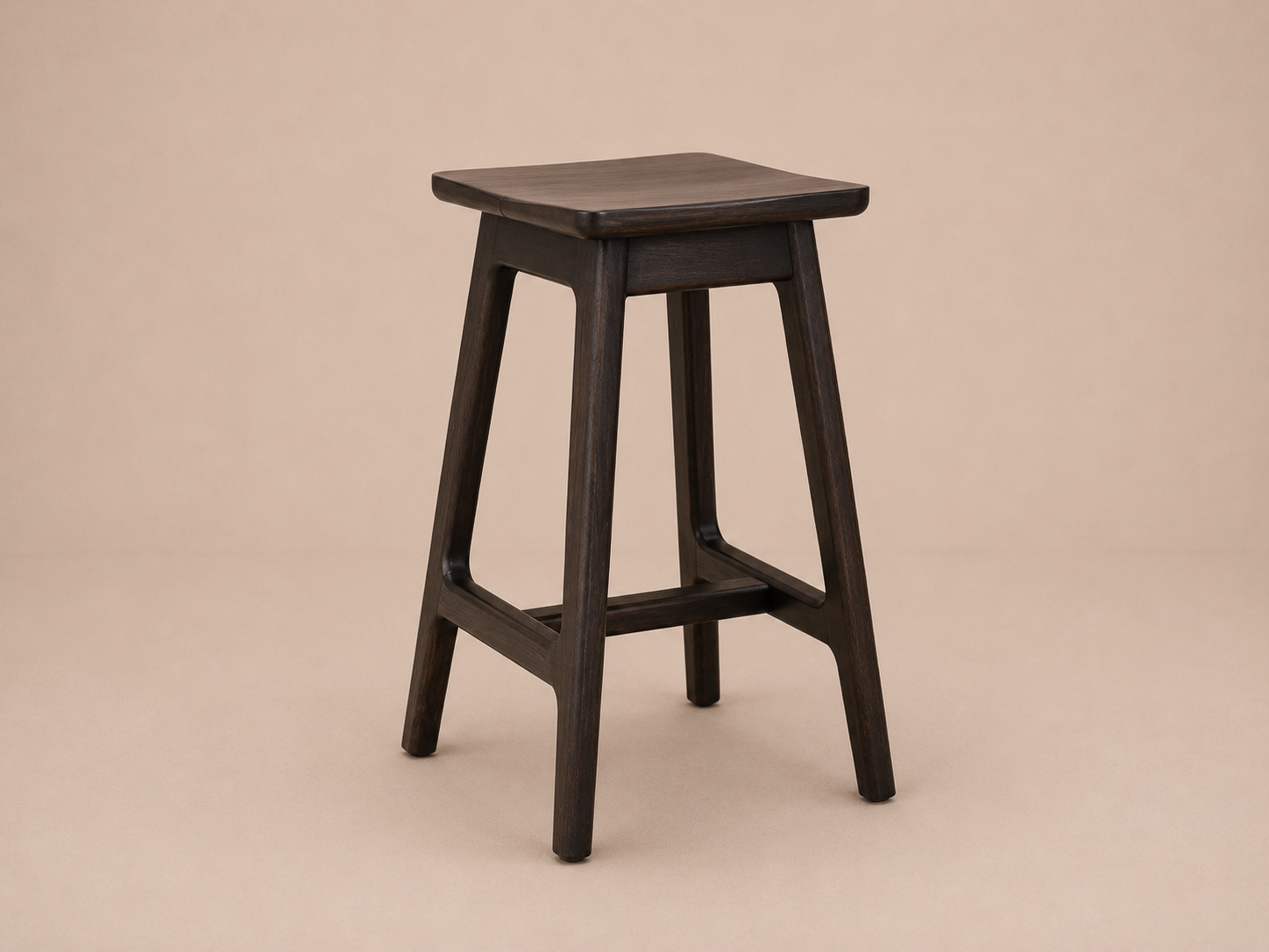 Halo Kitchen/Bar Stool in Black