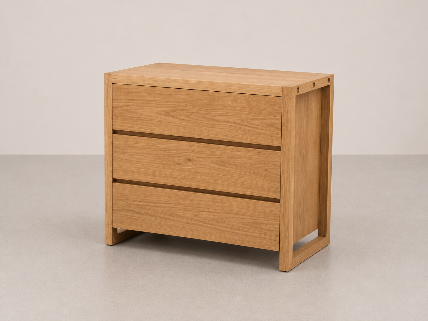 Heath Oak Chest of Drawer