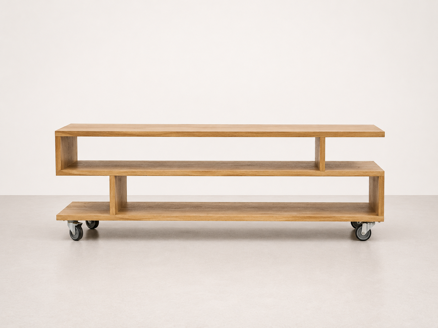 Bloc Oak Low Entertainment Unit