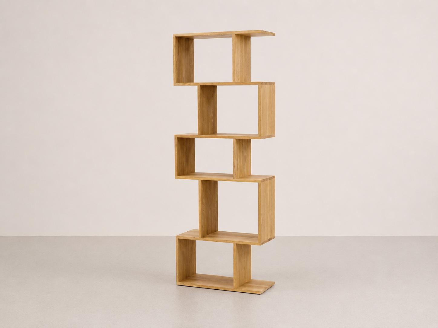 Bloc Solid OAK Tall B/Shelf