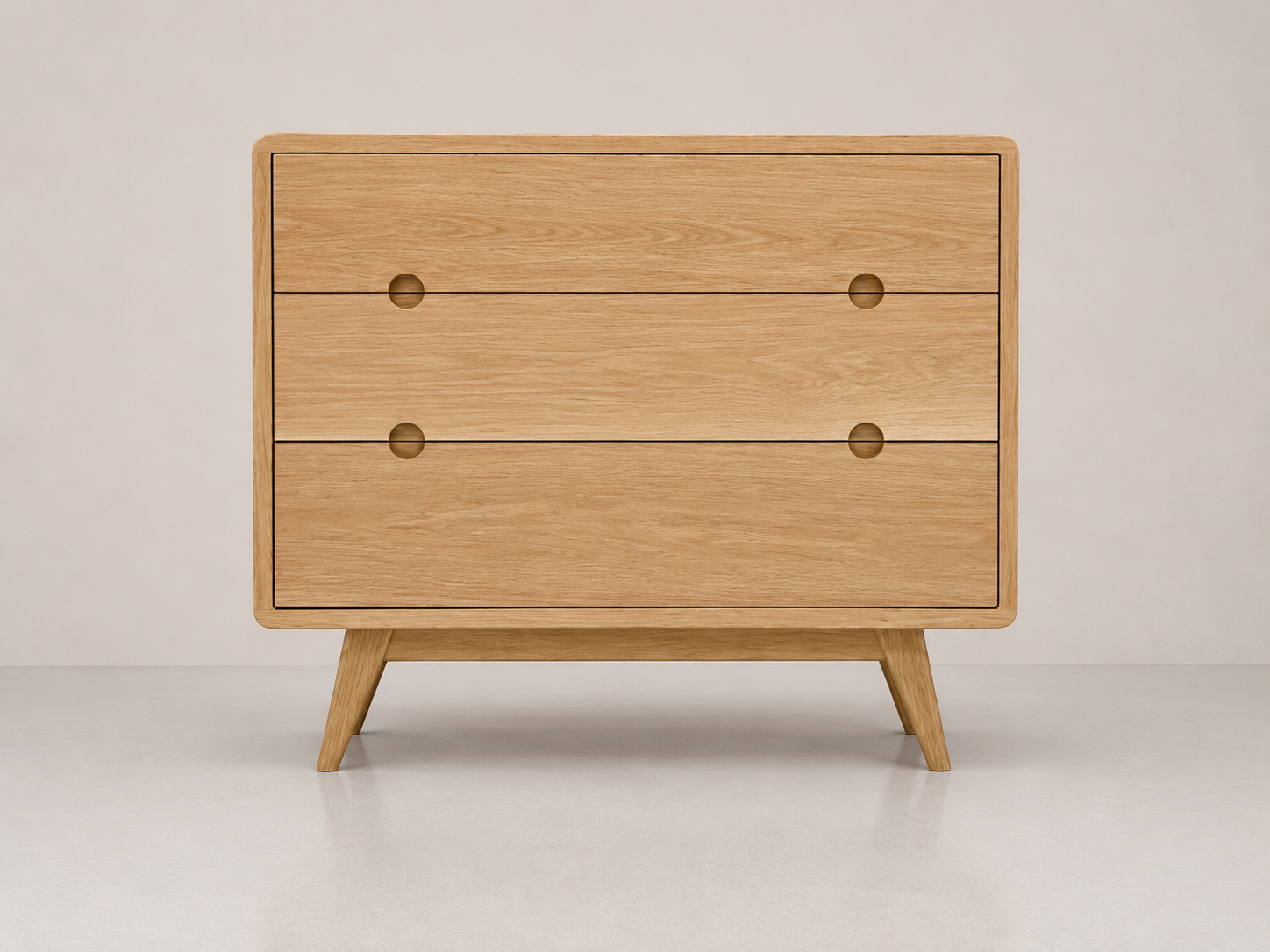 Muse Oak Chest of Drawer