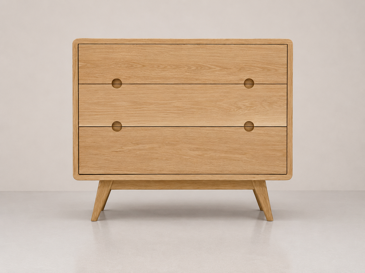 Muse Oak Chest of Drawer