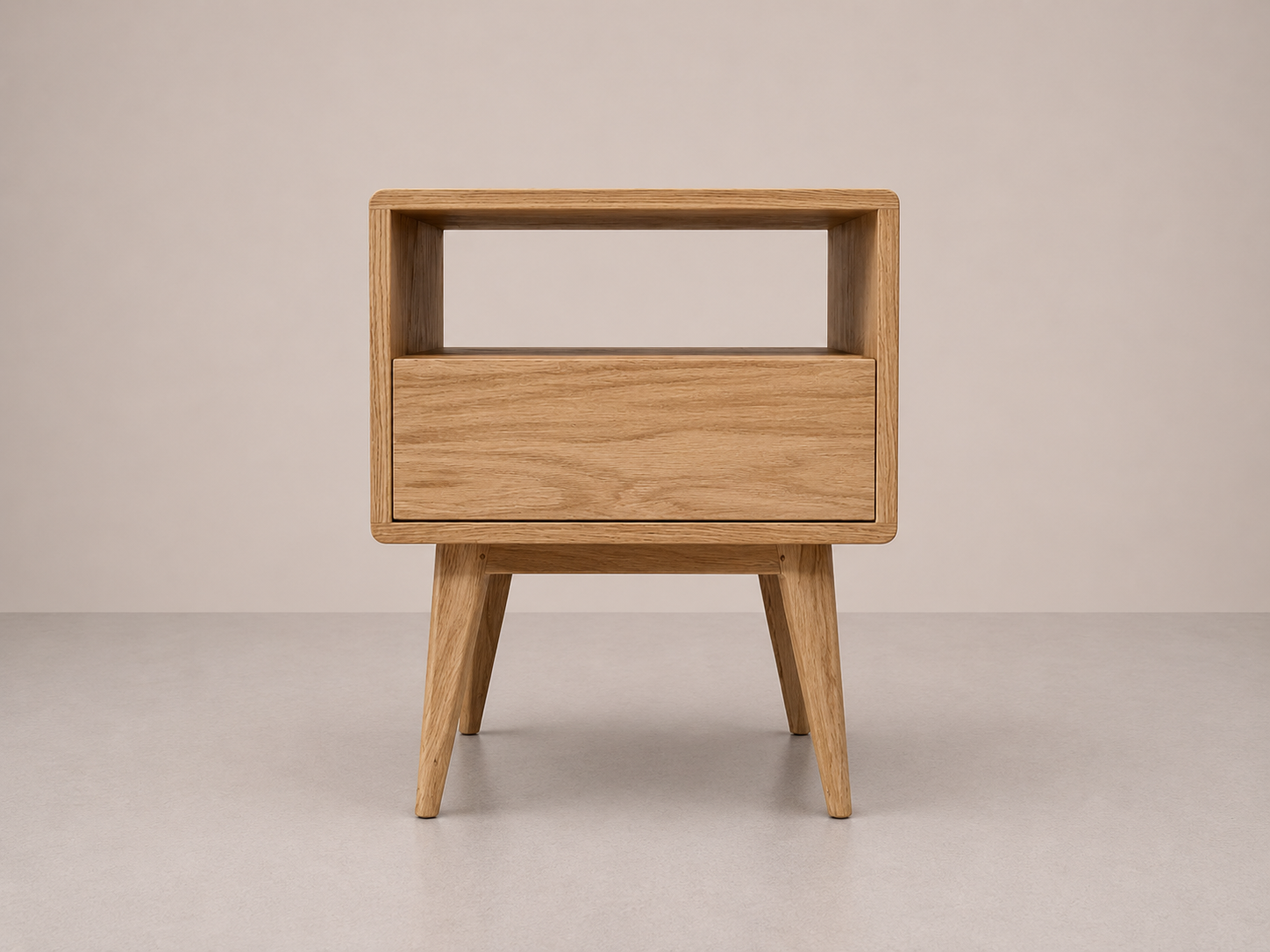 Muse Oak Pedestal