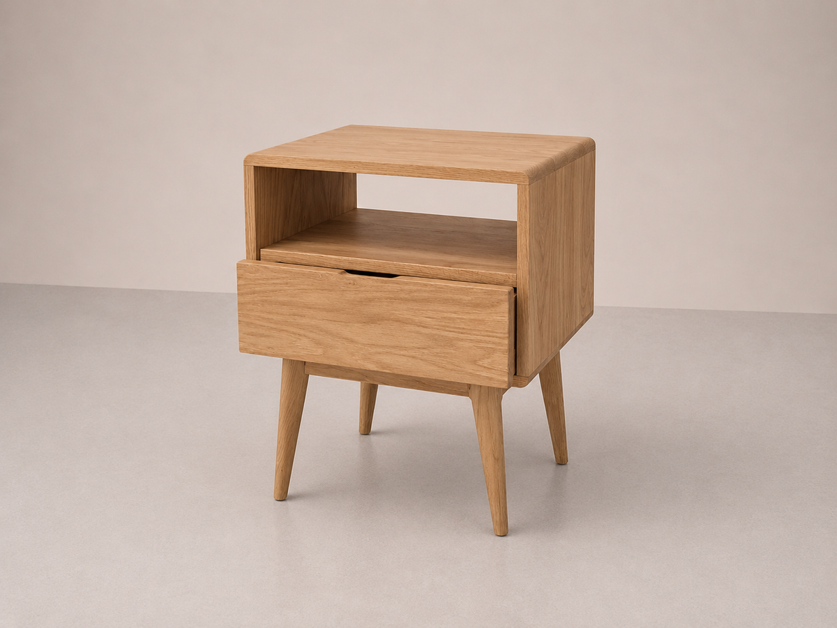 Muse Oak Pedestal