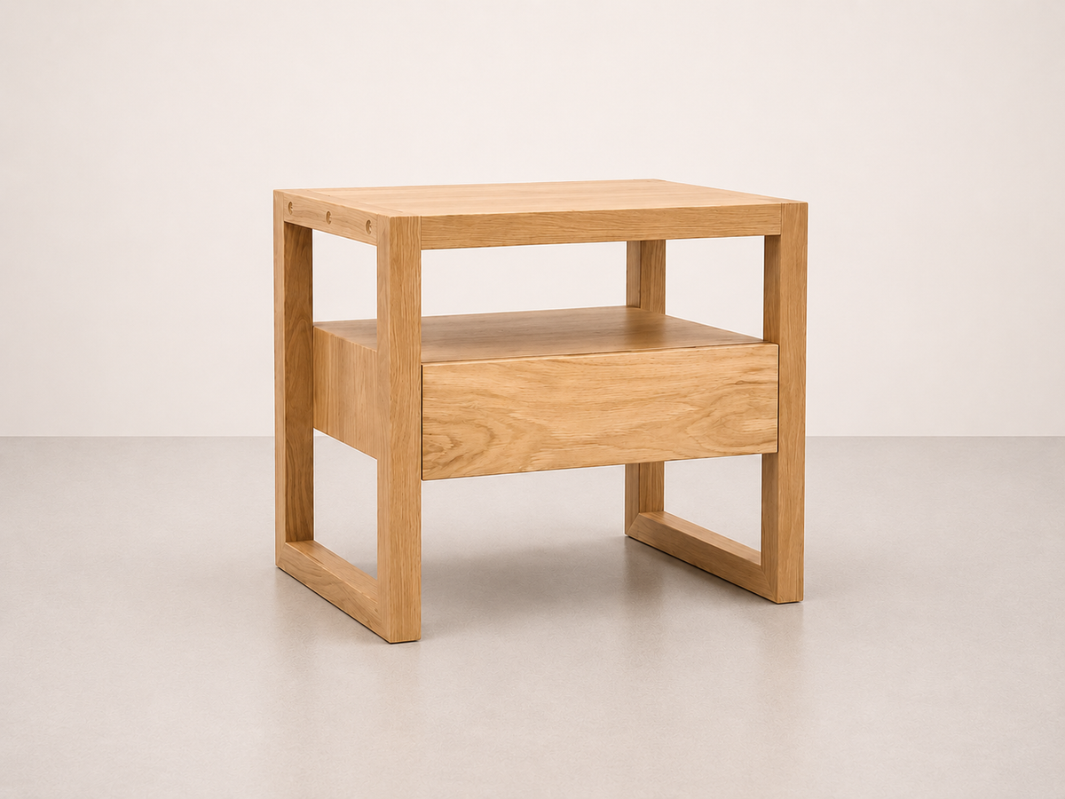 Heath Oak Pedestal
