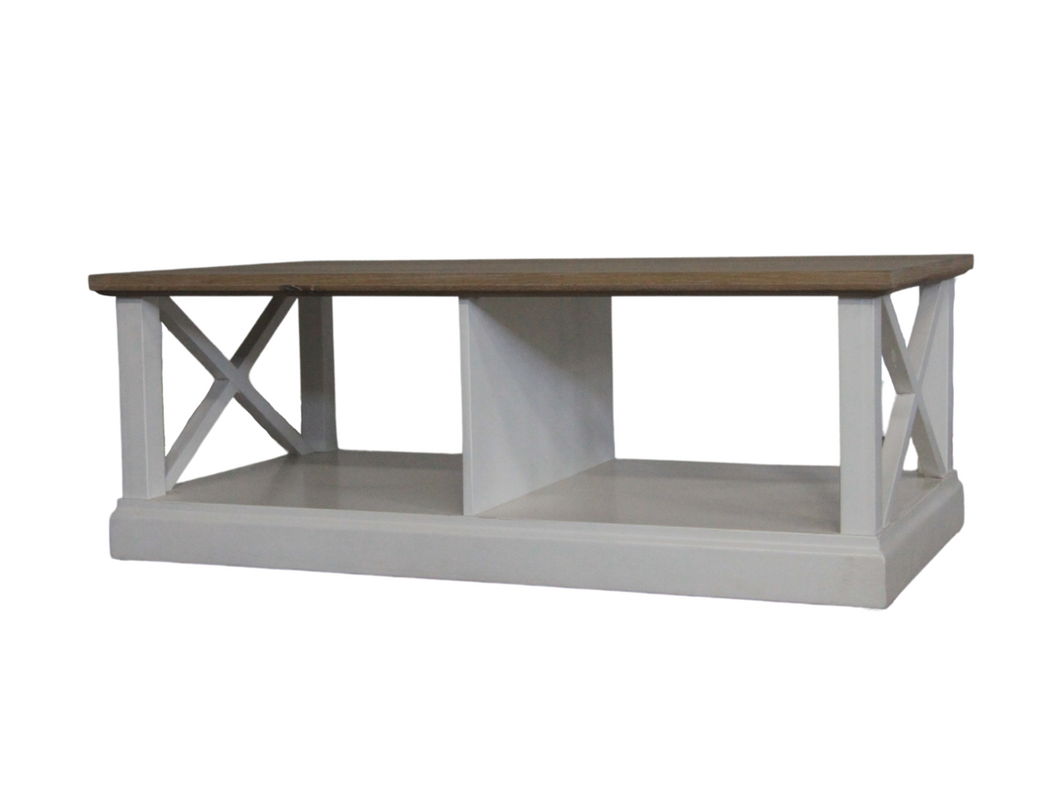 Country White Oak Coffee Table