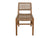 Goa Teak Dining Chair in Bark