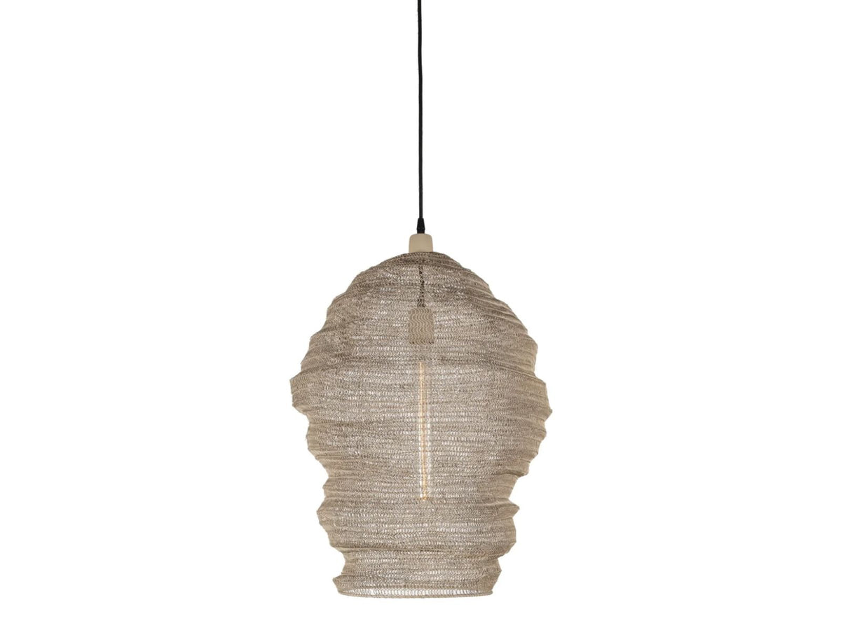 Lampara Mesh Pendant in Sand