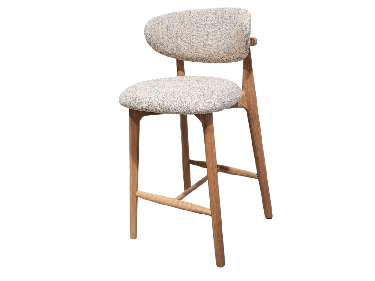 Leo Oak Kitchen Counter Chair