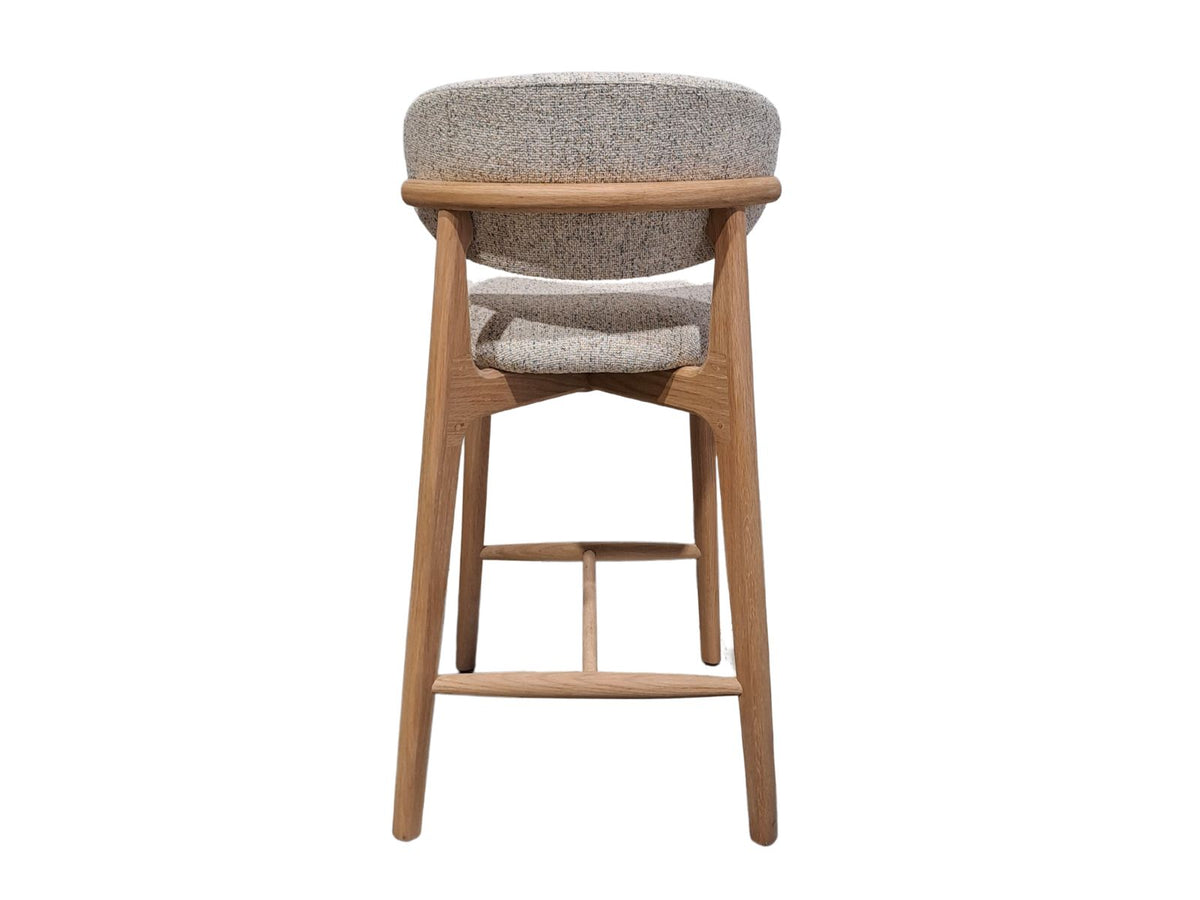 Leo Oak Kitchen Counter Chair
