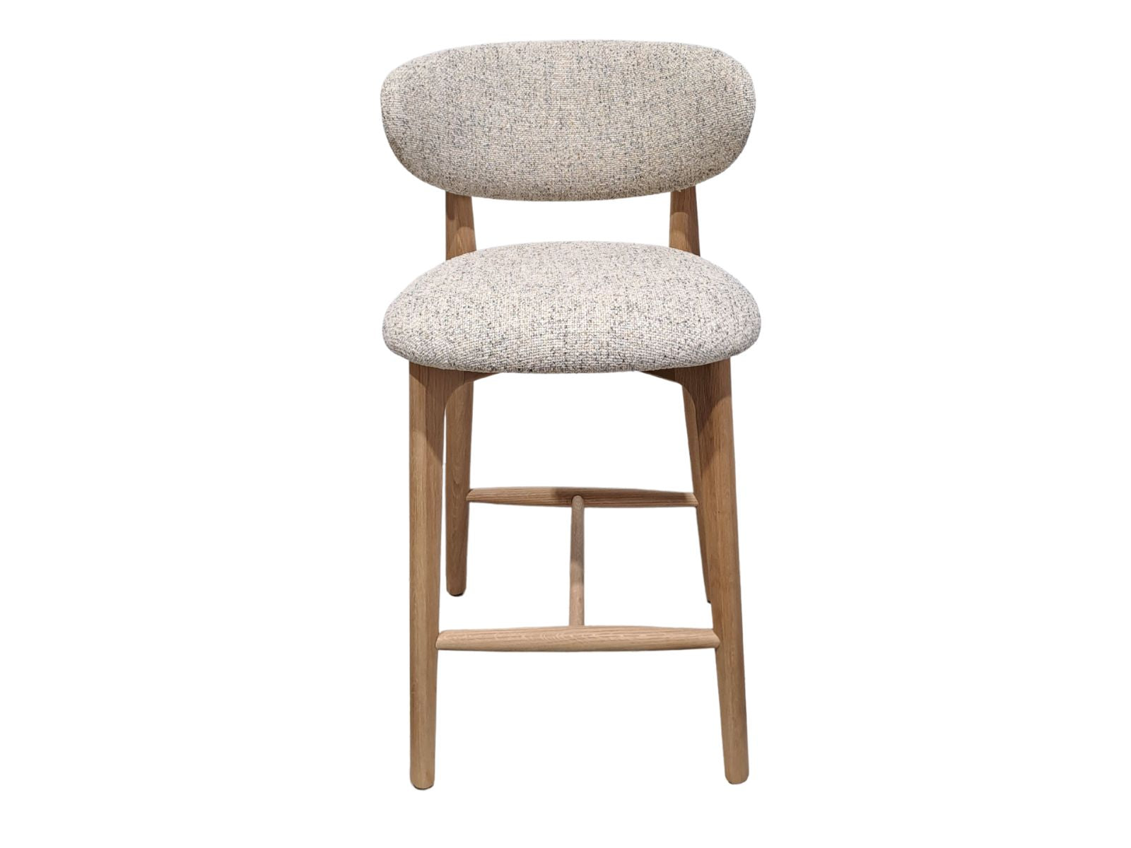 Leo Oak Kitchen Counter Chair