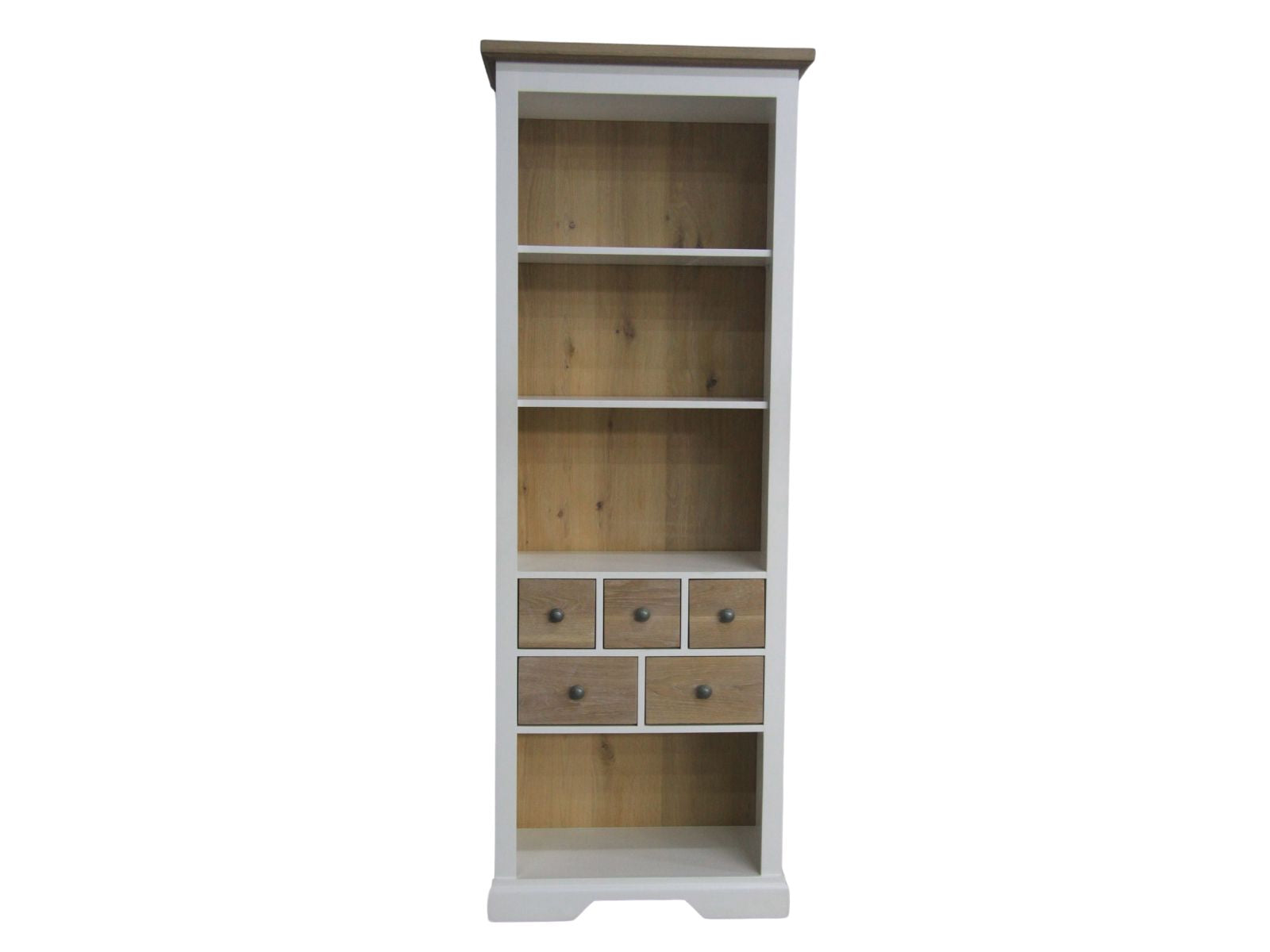 Orchard White & Oak Bookshelf