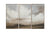 Overcast Horizon Wall Art Set of 3 in Haze