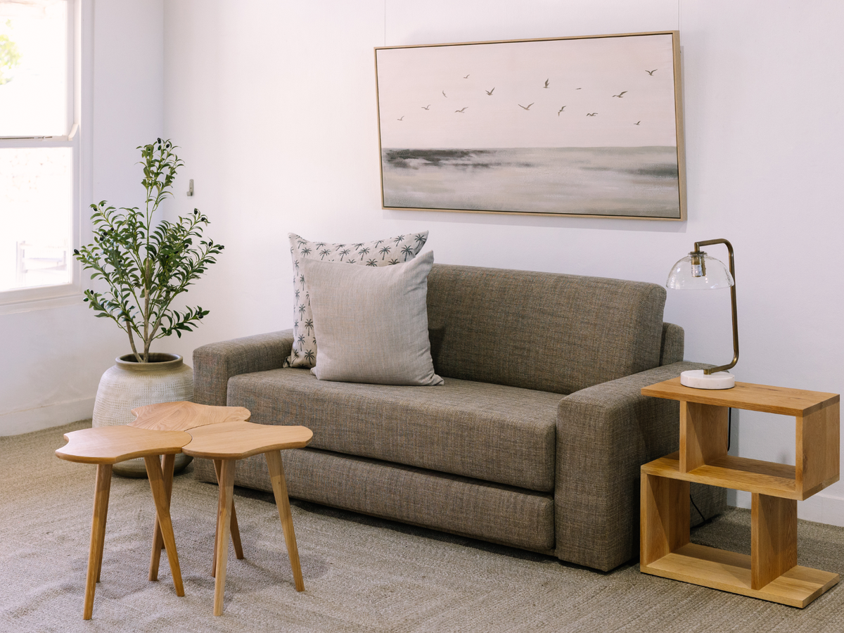 Fiji Sleeper Sofa in Chile Reed