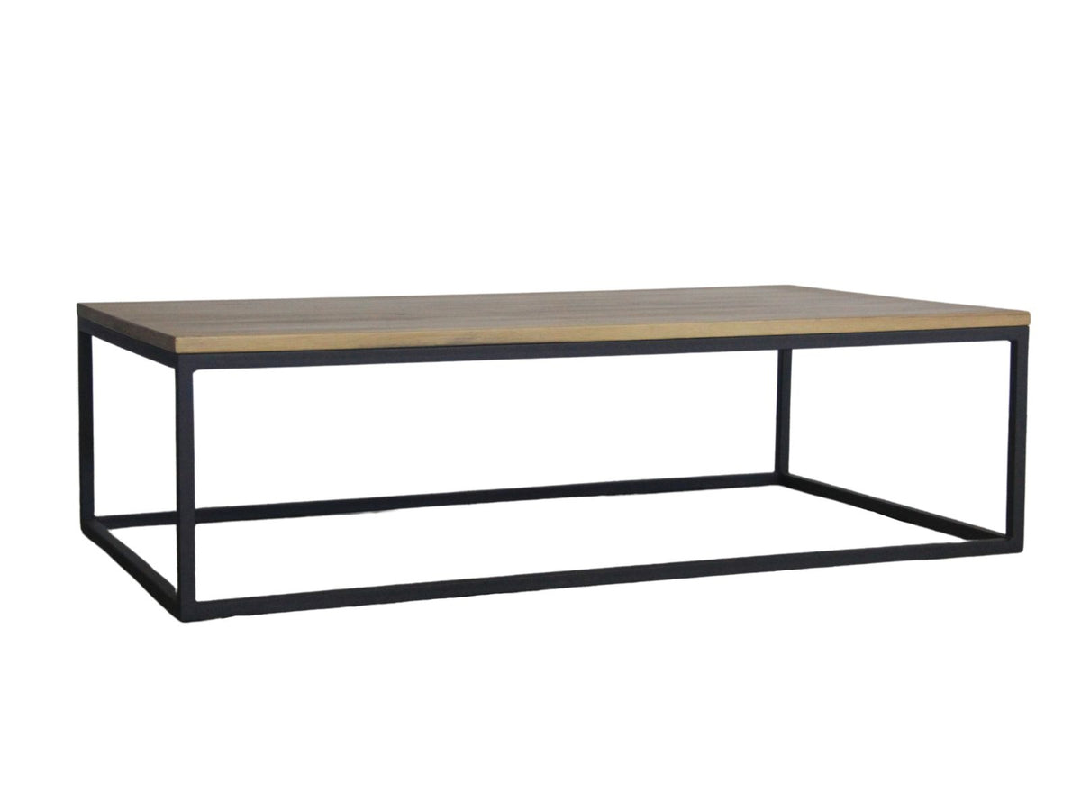 Urban Steel and Oak Coffee Table 1200
