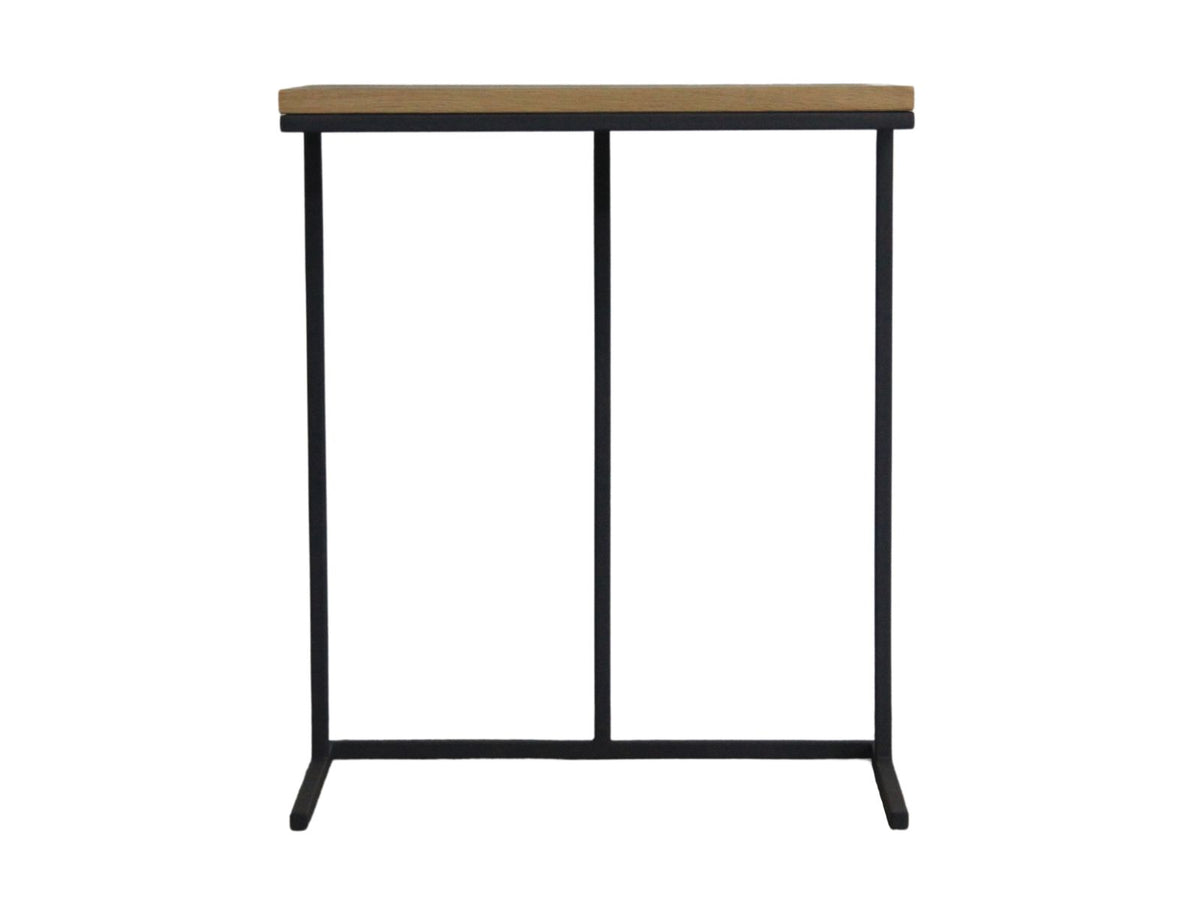 Urban Steel and Oak Laptop Table