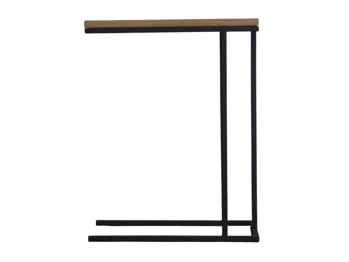 Urban Steel and Oak Laptop Table