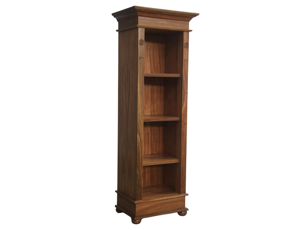 Valentino Kiaat Open Bookshelf