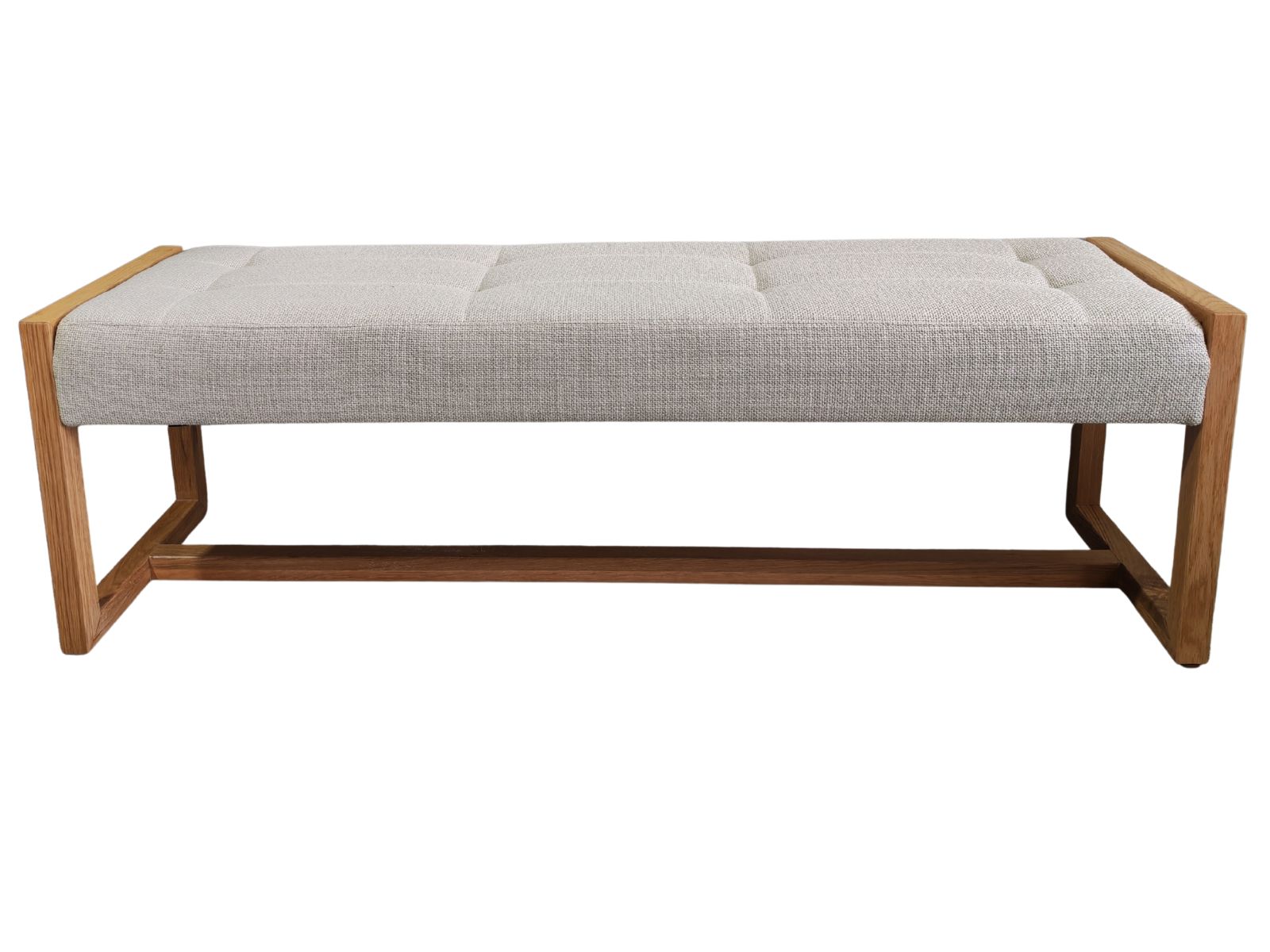 Barnwood End Bench in Ethos Vanilla