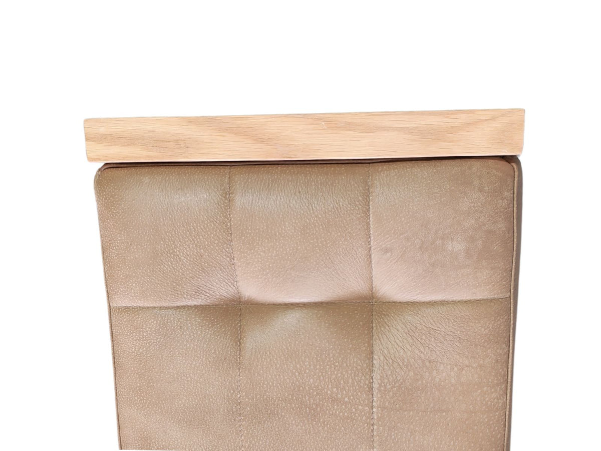 Barnwood End Bench in Baffalo Sand