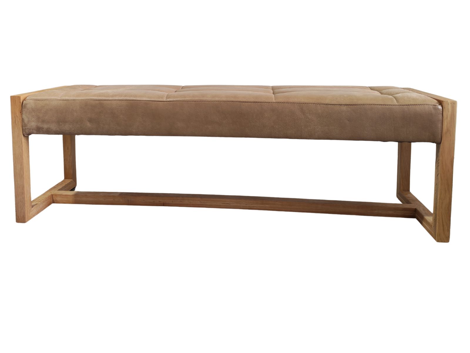 Barnwood End Bench in Baffalo Sand
